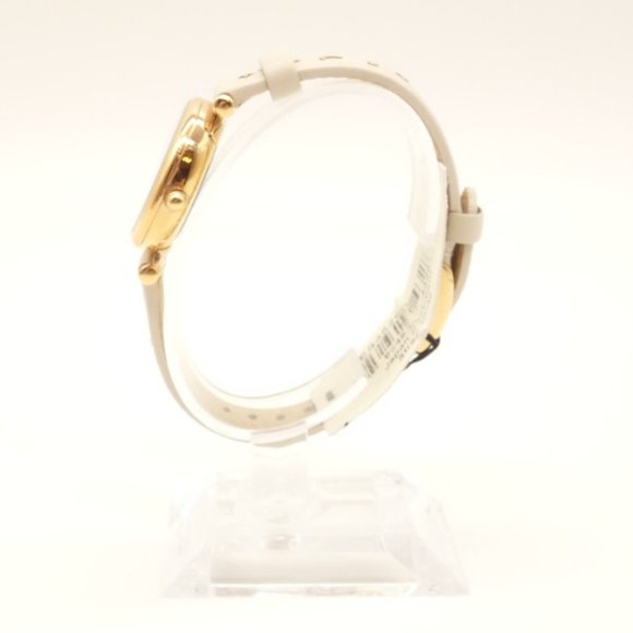 NEW Fossil Women's Moon & Stars Ivory Leather Watch ES4526 $125 - Picture 3 of 6